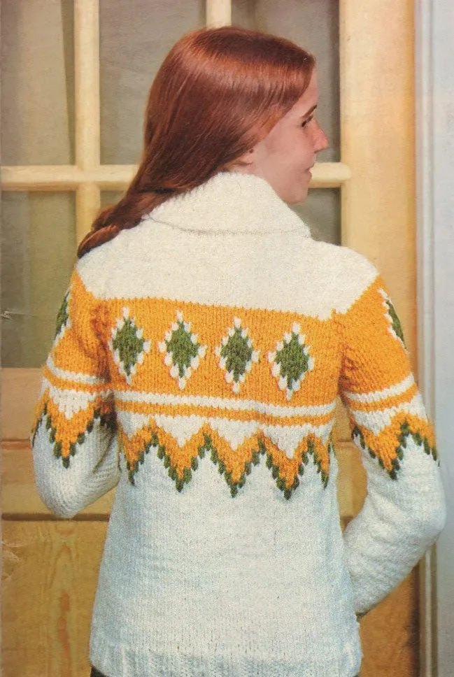 Boys' or Girls' Cardigan Pattern