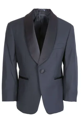 Bradford Kids Navy Tuxedo Jacket (Separates)