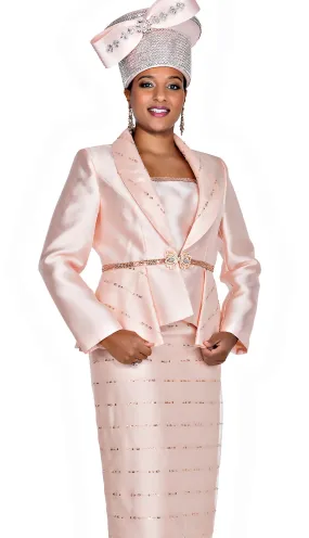 Champagne Italy Church Suit 6008