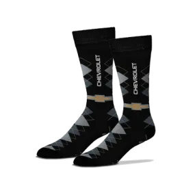 Chevrolet Argyle Crew Socks