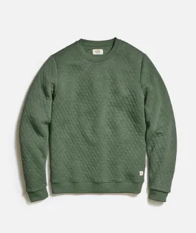 Corbet Quilted Crewneck