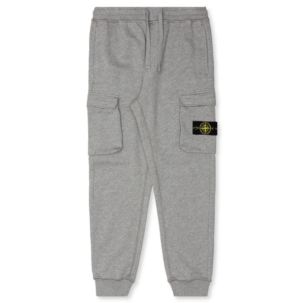 Cotton Fleece Pants - Dust Melange