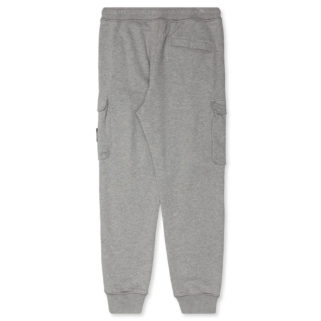 Cotton Fleece Pants - Dust Melange