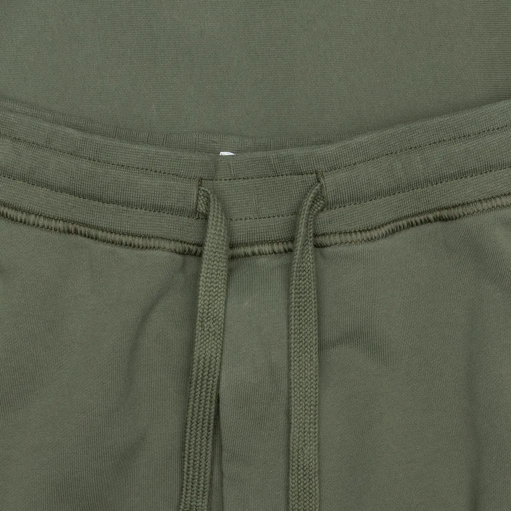 Cotton Fleece Pants - Olive Green