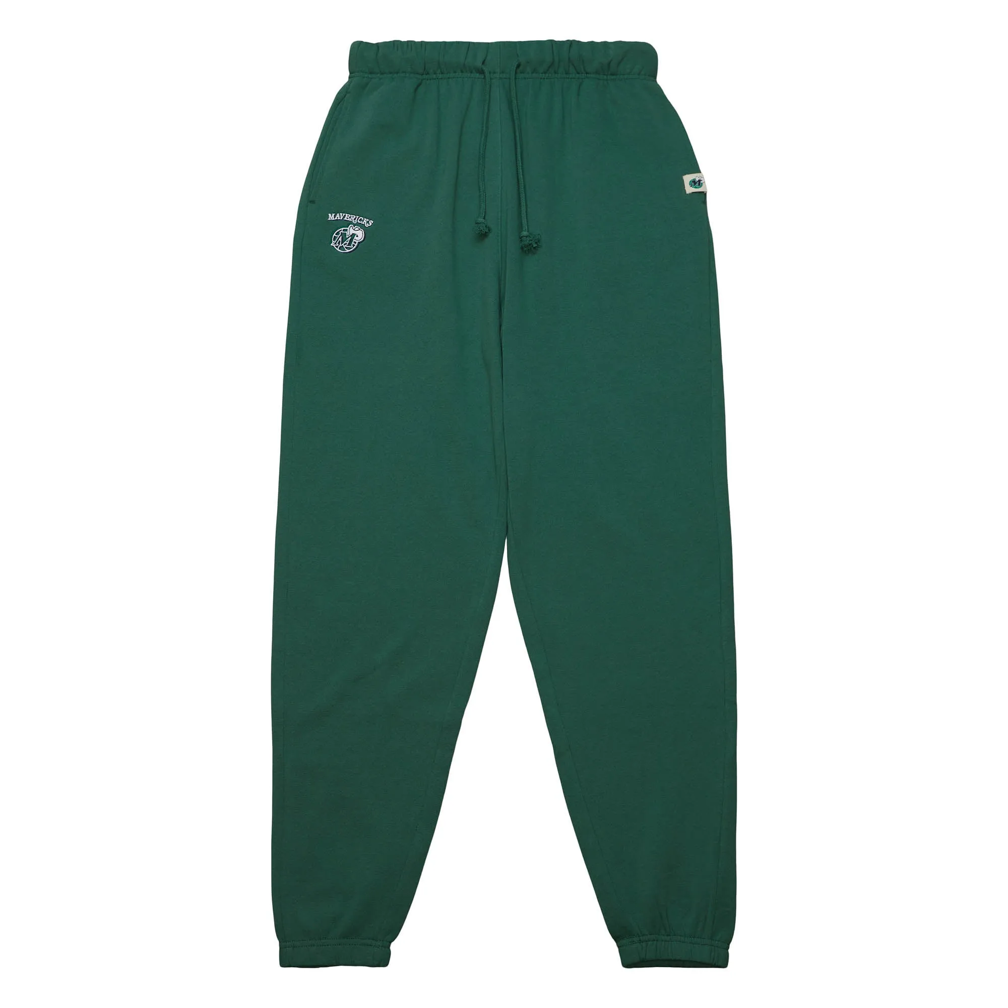 DALLAS MAVERICKS MITCHELL & NESS WOMEN'S GREEN M-HAT SWEATPANTS