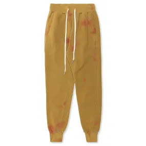 Double Dye Sweatpants - Marigold/Pink