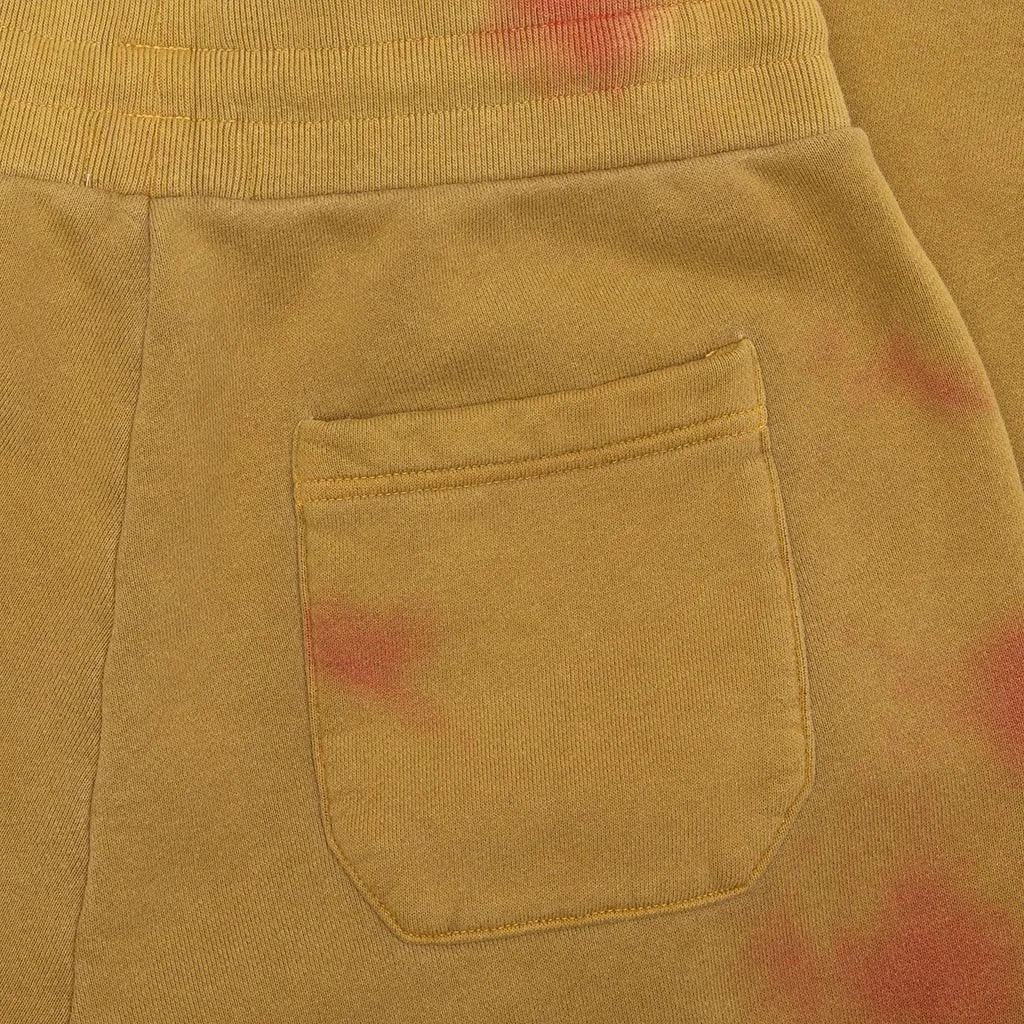 Double Dye Sweatpants - Marigold/Pink