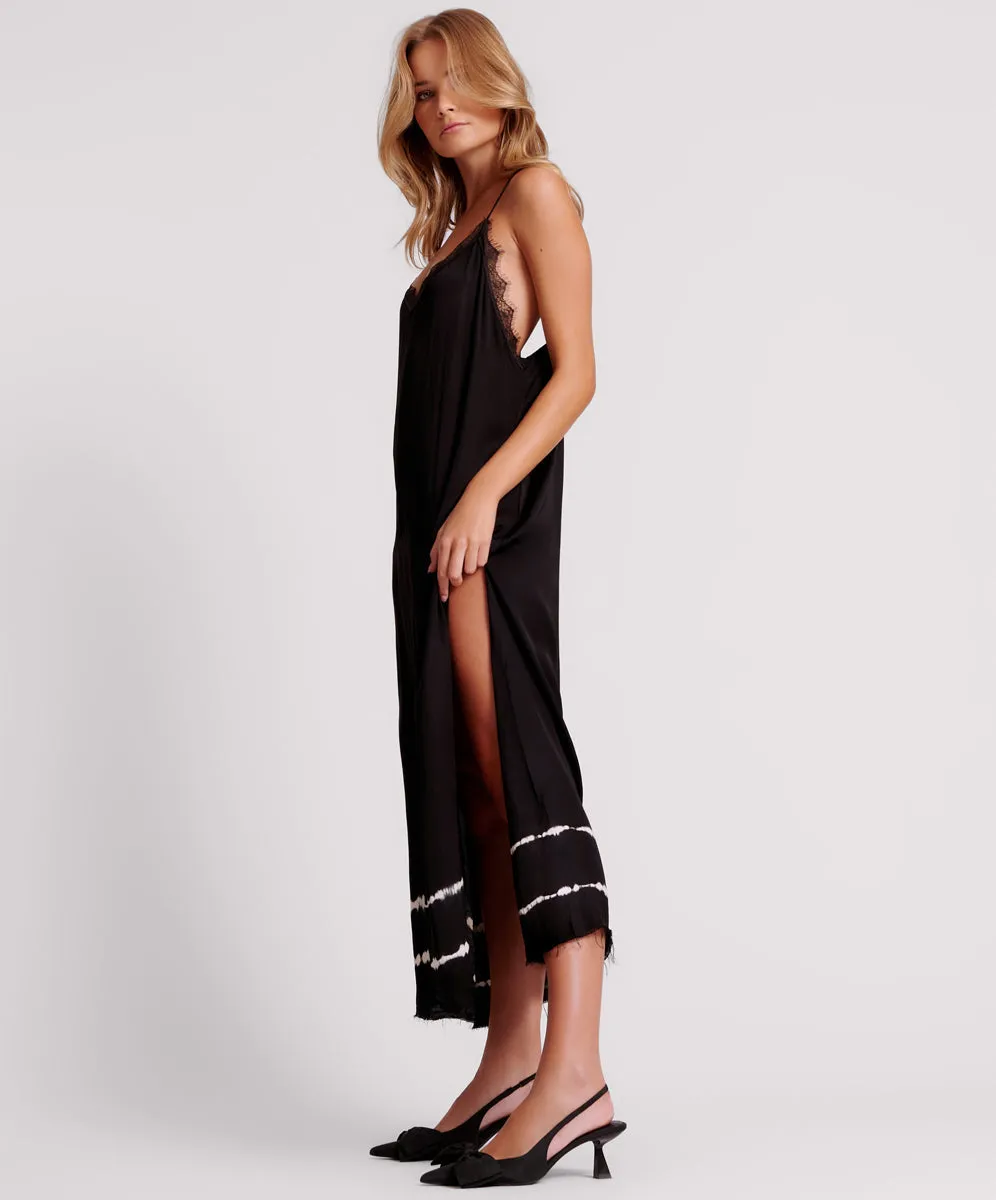 ECLIPSE HAND DYED DELIRIOUS MAXI SLIP DRESS