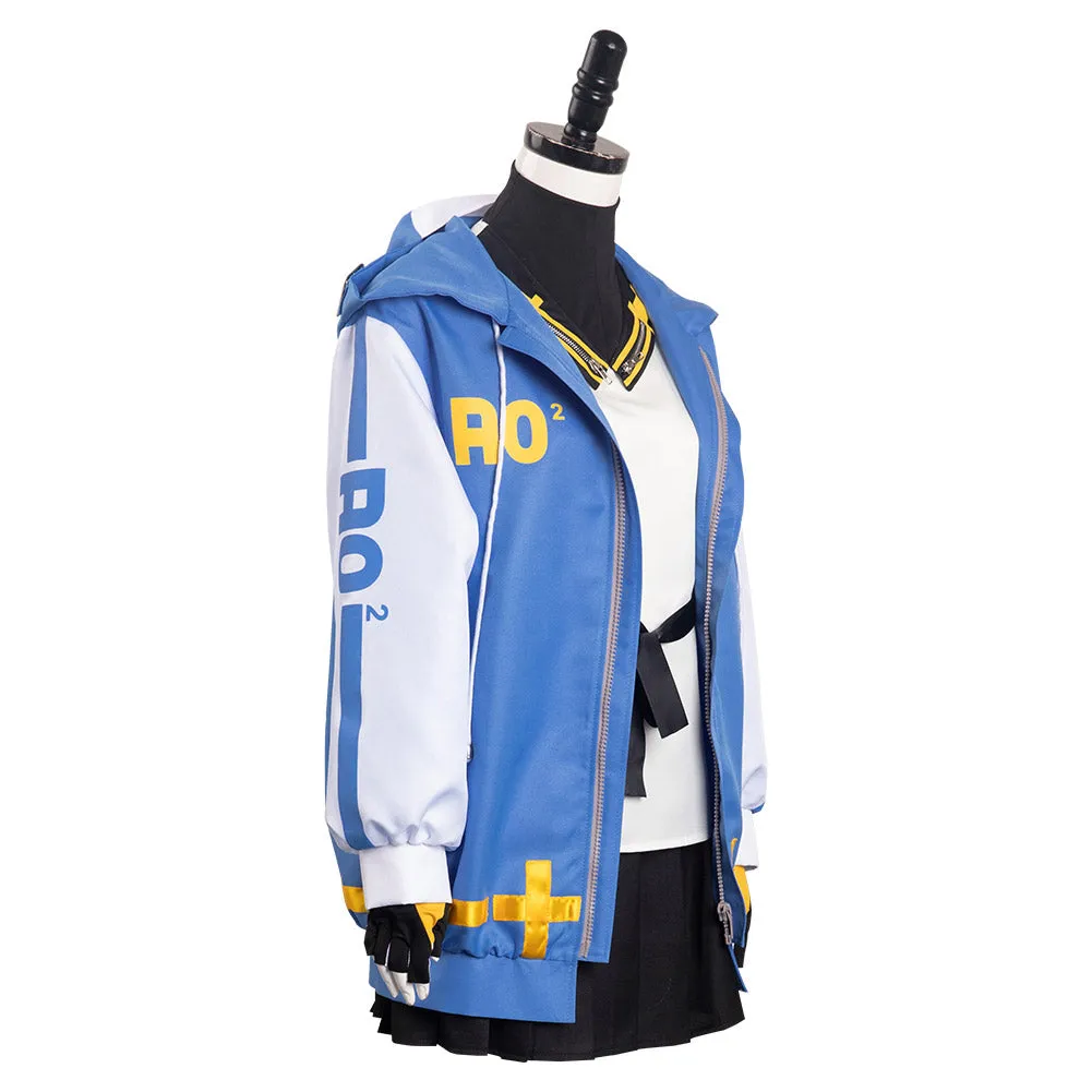 Guilty Gear -Strive Bridget Cosplay Costume Hoodie Skirt Outfits Halloween Carnival Party Suit