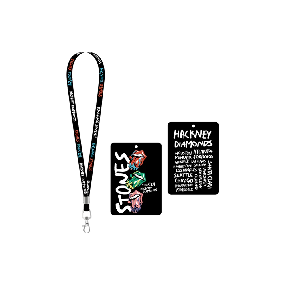 Hackney Diamonds Tour Laminate & Lanyard