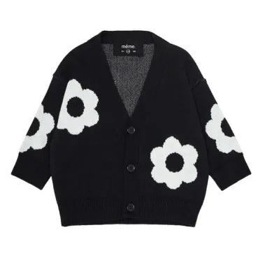 knit cardigan | daisies