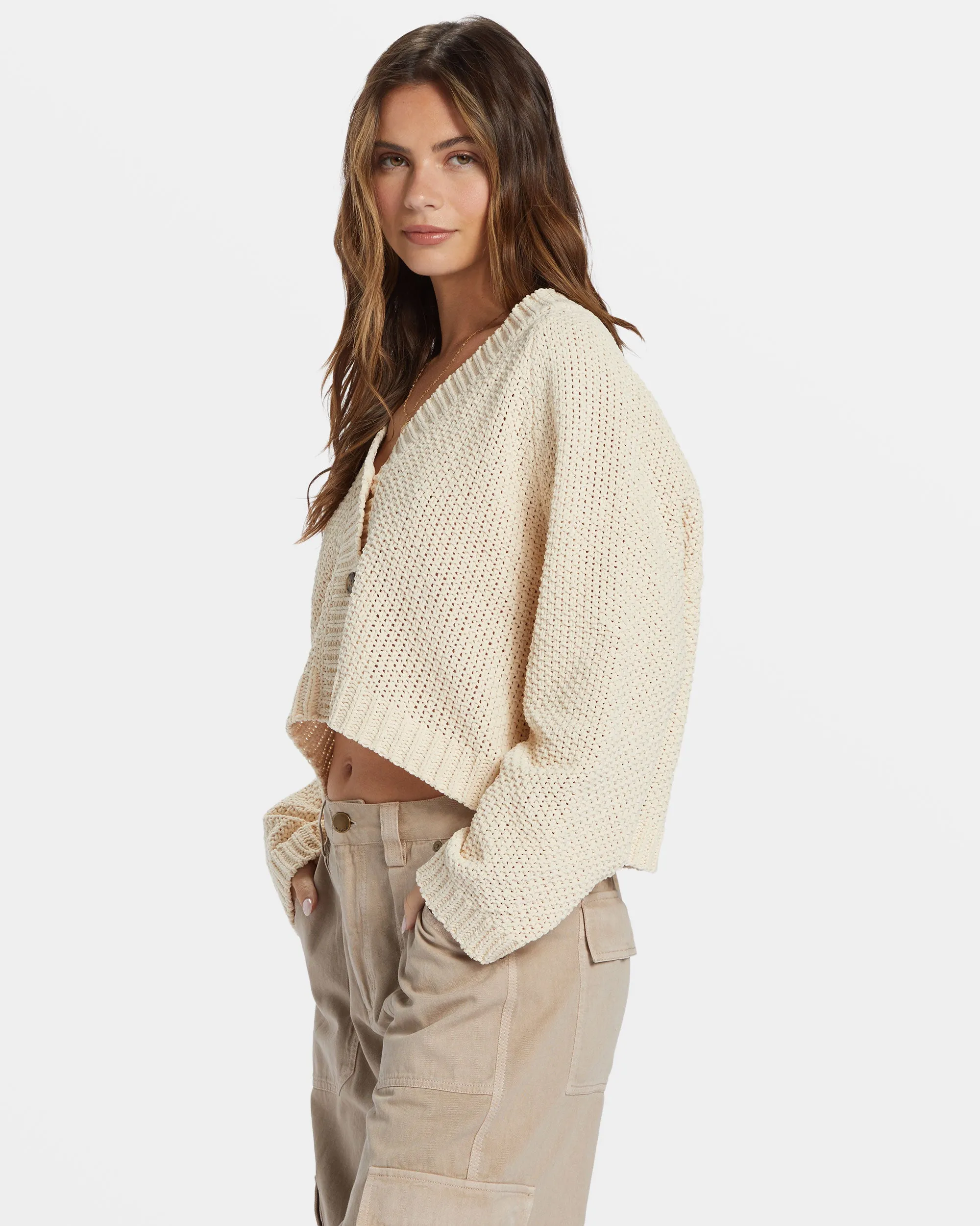 Lennon Cardigan Sweater - Dove