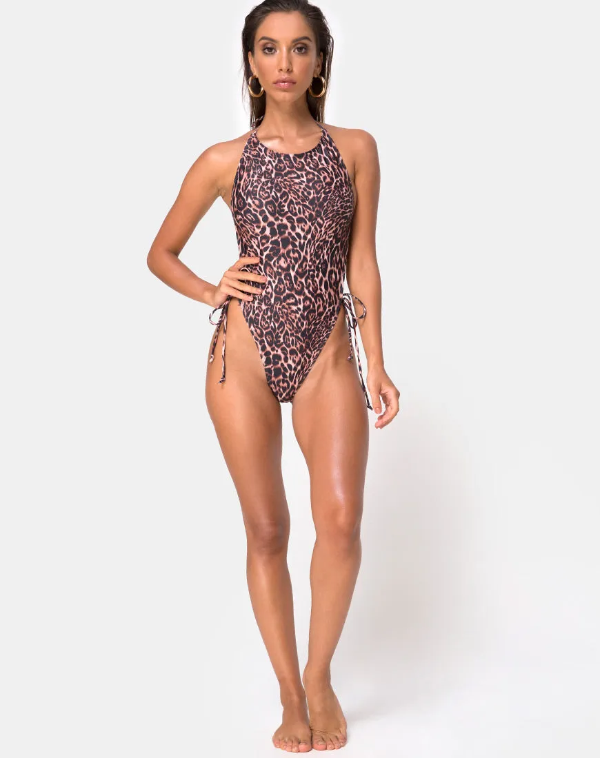 Lucky Swimsuit in Magic Leopard