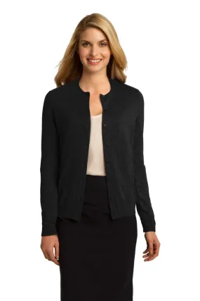 Port Authority   Ladies Cardigan Sweater. LSW287