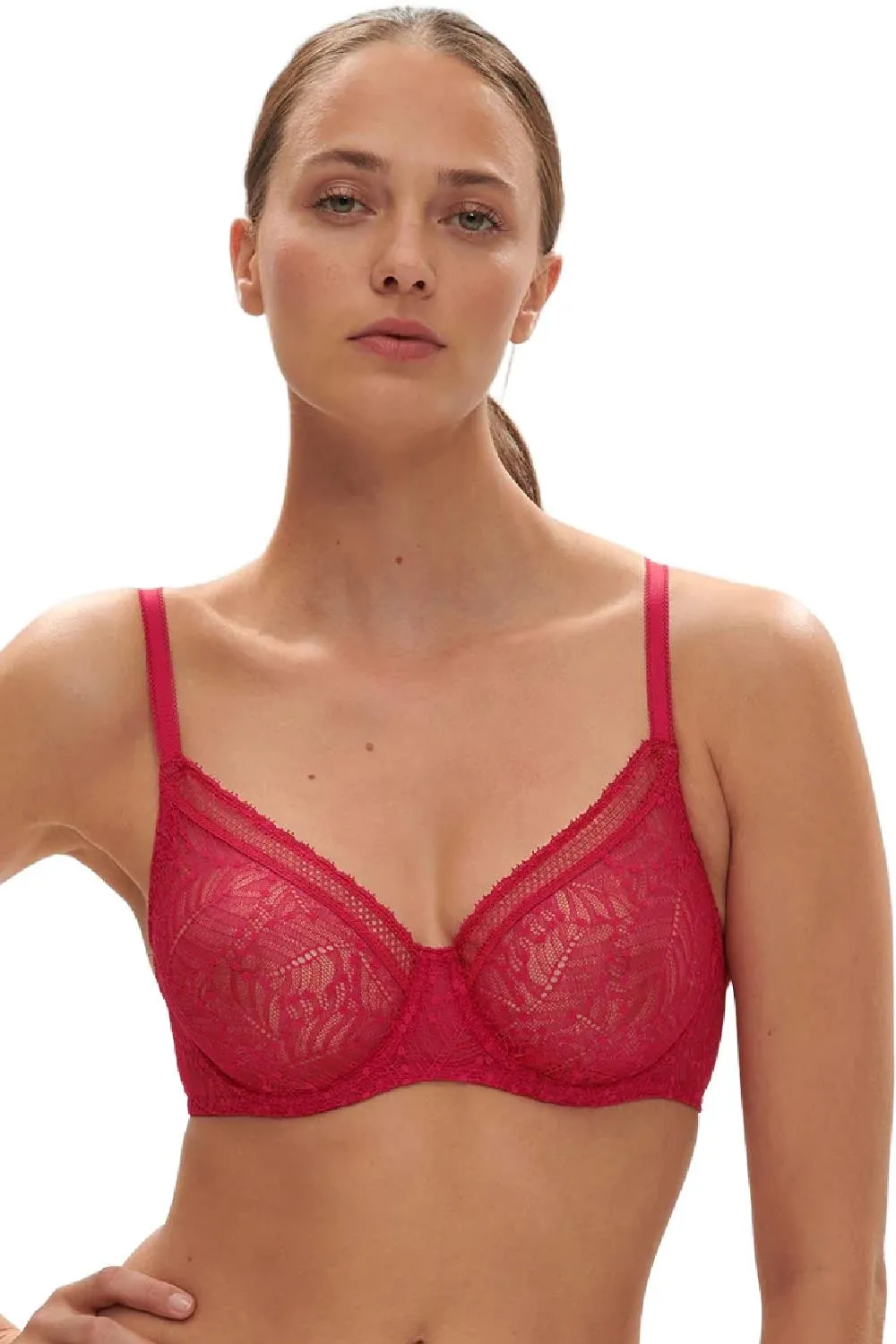 Simone Perele Comete Full Coverage Bra, Ruby Pink (12S324)