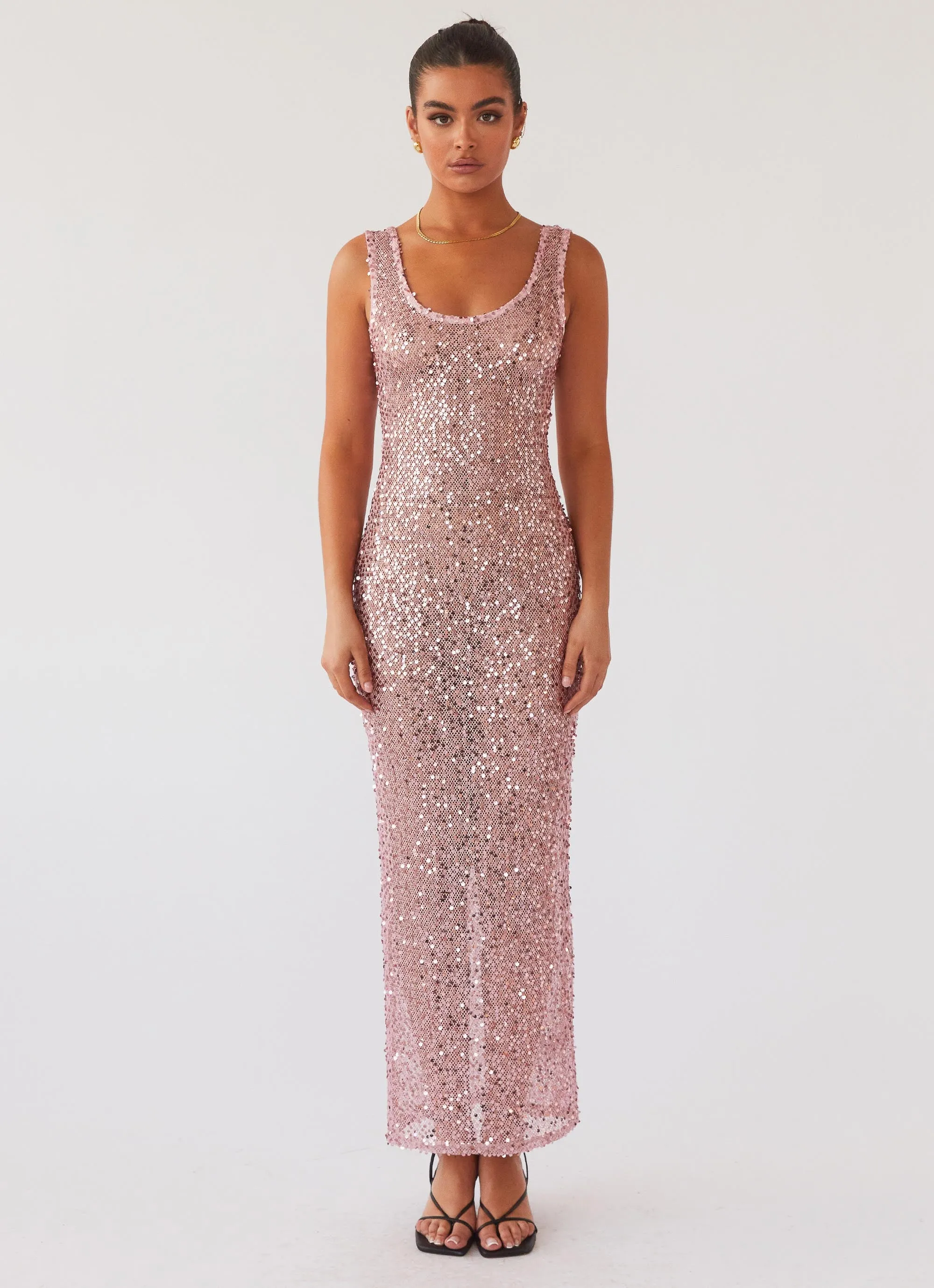 Sweet Essence Maxi Dress - Pink Sapphire