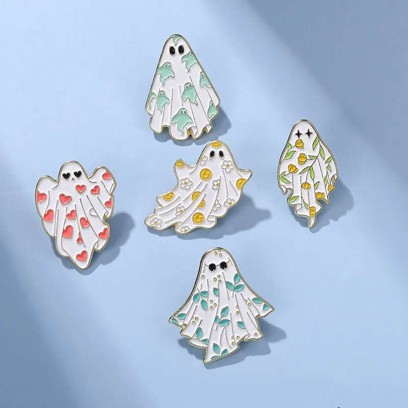 Trick-Or-Treat Pizza Brooch