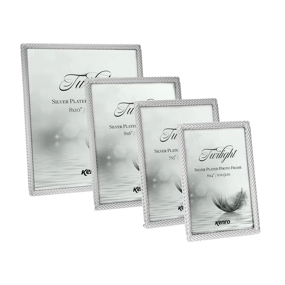 Twilight Silver Plated Photo Frames