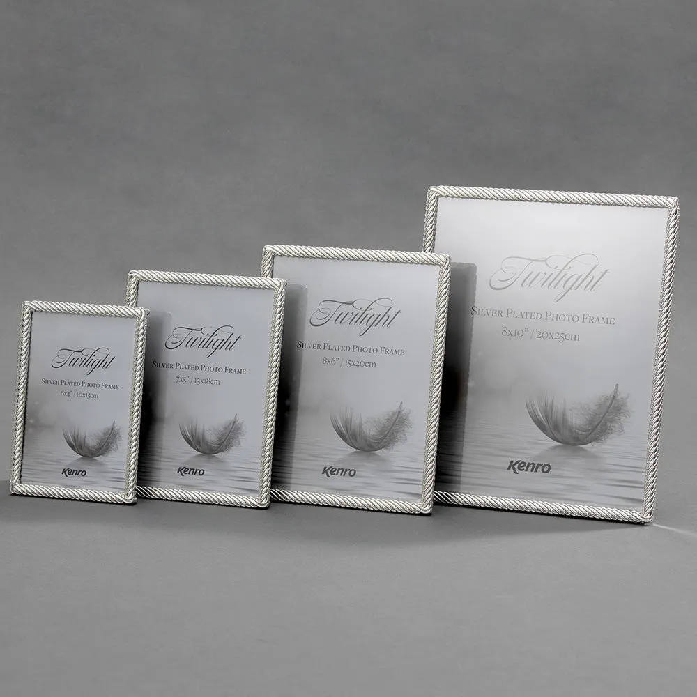 Twilight Silver Plated Photo Frames