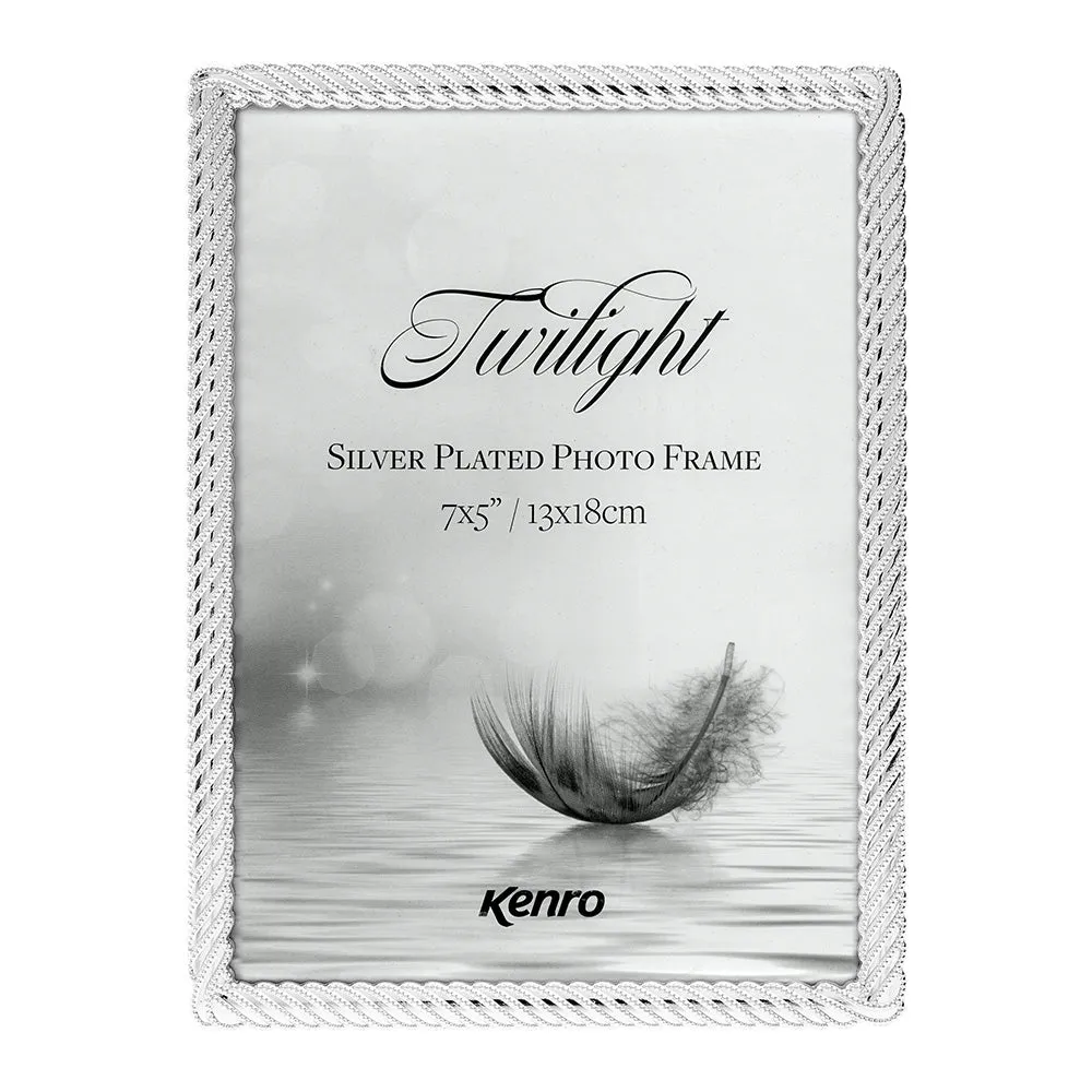 Twilight Silver Plated Photo Frames